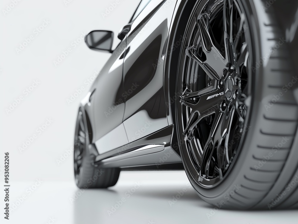 A detailed 3D render of a brochure featuring premium car service packages A detailed 3D render of a brochure featuring premium car service packages