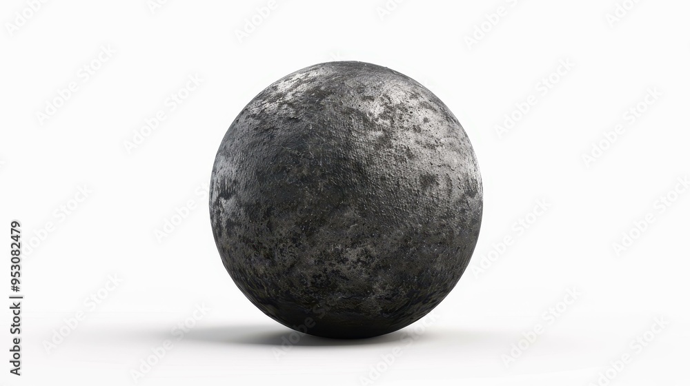A minimalistic depiction of a round black stone, emphasizing its smooth surface and colors against a light background. A minimalistic depiction of a round black stone, emphasizing its smooth surface and colors against a light background.