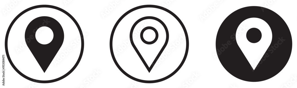 Location icon. fill and line location icon. Map pin. gps. place marker. GPS location symbol collection. Set of map pin location icons. Modern map markers. isolated on white. Location icon. fill and line location icon. Map pin. gps. place marker. GPS location symbol collection. Set of map pin location icons. Modern map markers. isolated on white.