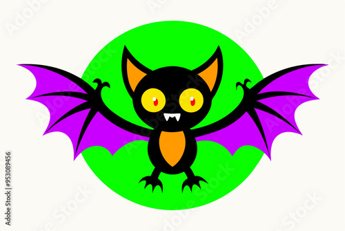 Helloween icon line art Vector Art Illustration with white background