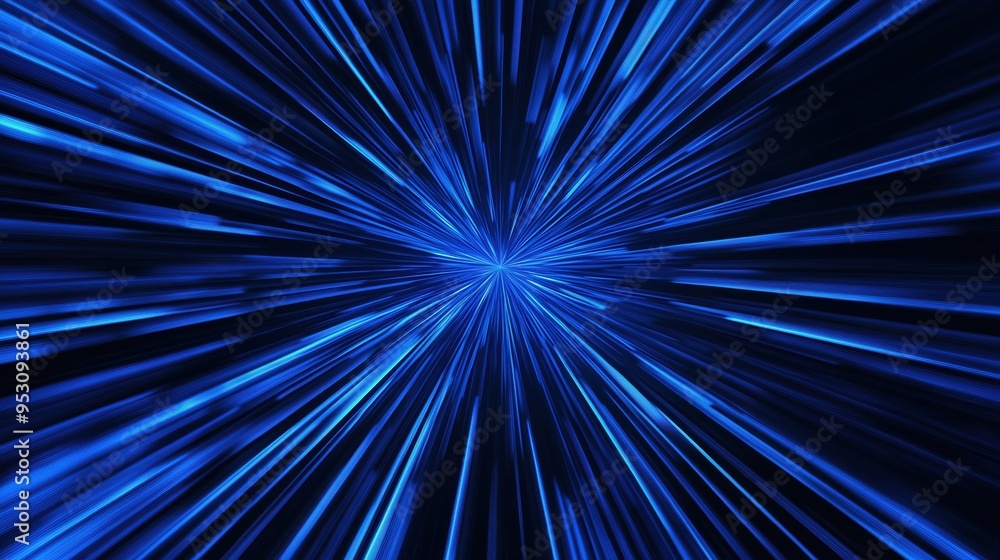 A blue light with a lot of blue streaks. The light is very bright and it looks like it is coming from a camera flash A blue light with a lot of blue streaks. The light is very bright and it looks like it is coming from a camera flash