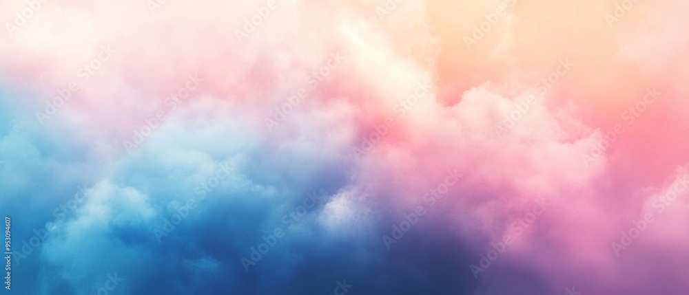 Blurred Blue and Pink Gradient Sky Background Blurred Blue and Pink Gradient Sky Background