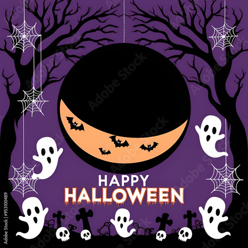 Happy Halloween dark scary image photo