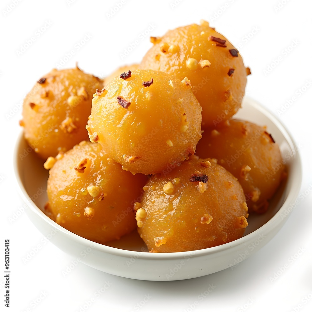 Indian dessert food isolated on white background Indian dessert food isolated on white background