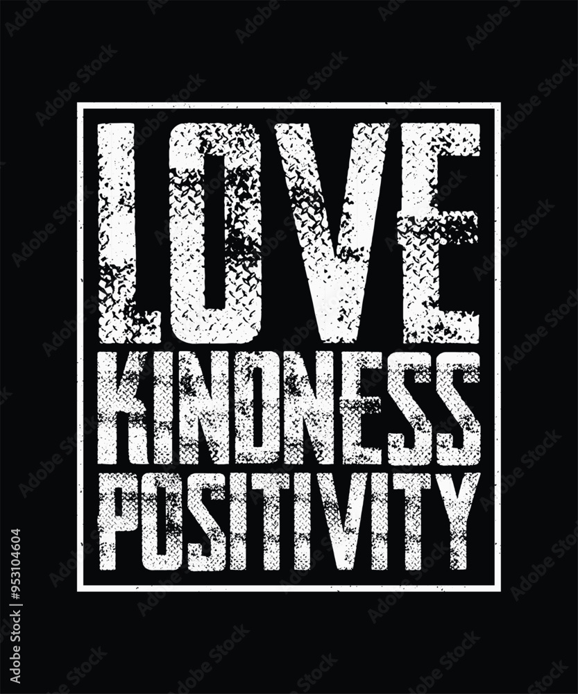 Fototapeta premium Kindness T-shirt Design, Kindness Day