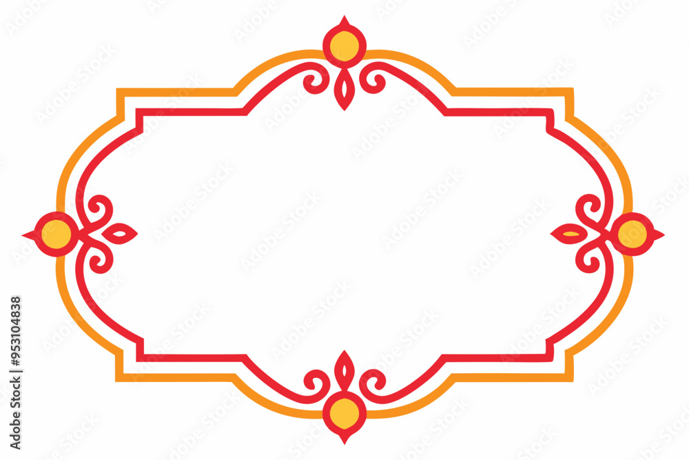 Border design vector illustration Border design vector illustration