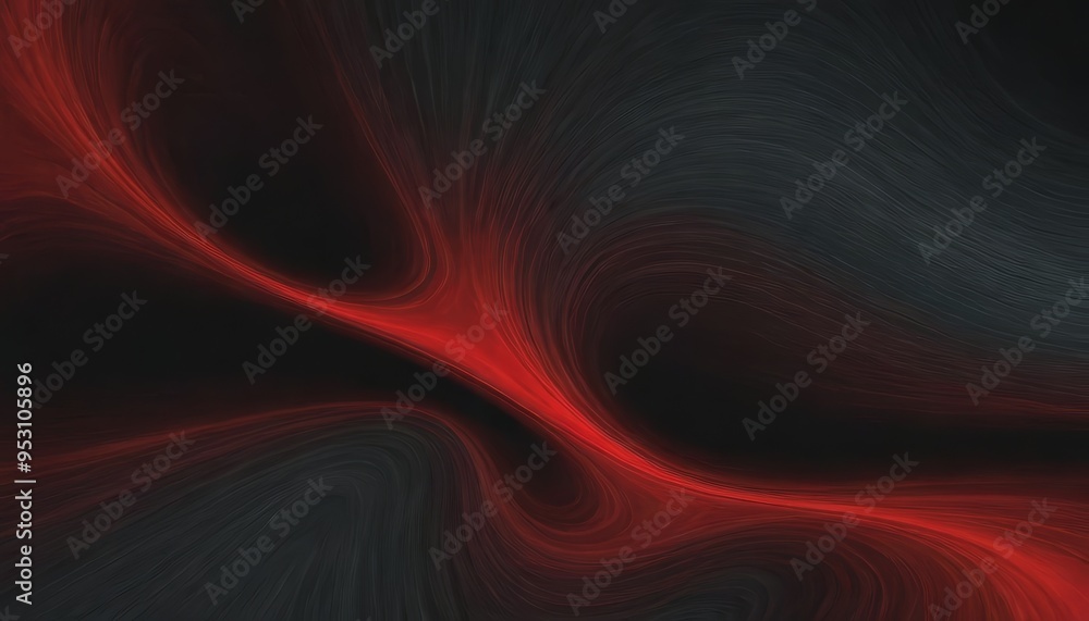 Abstract red and black swirling lines, creating a dynamic and modern design. Abstract red and black swirling lines, creating a dynamic and modern design.