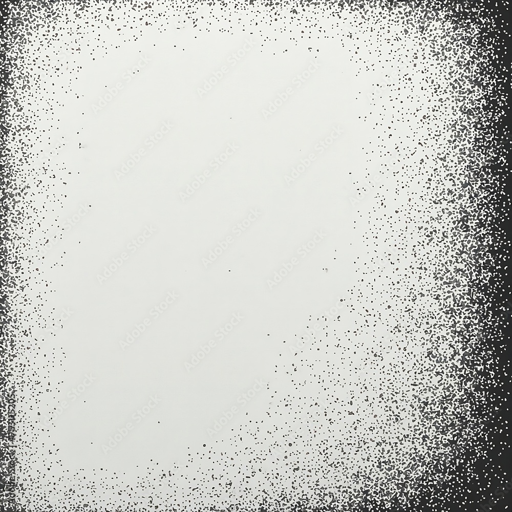 grainy stipple vignette overlay on white background grainy stipple vignette overlay on white background