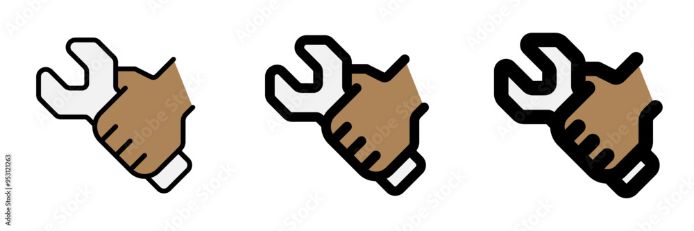 Editable paint brush, roller brush, wall painting vector icon. Construction, tools, industry. Part of a big icon set family. Perfect for web and app interfaces, presentations, infographics, etc Editable paint brush, roller brush, wall painting vector icon. Construction, tools, industry. Part of a big icon set family. Perfect for web and app interfaces, presentations, infographics, etc