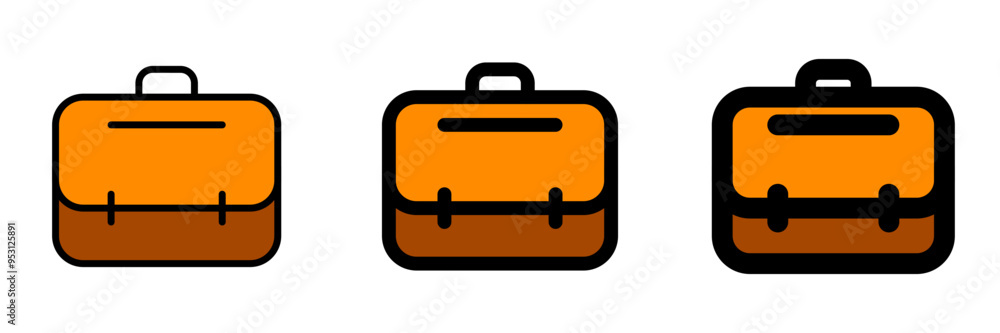 Editable briefcase, portfolio, business, work, office, job investment, bag, suitcase vector icon. Part of a big icon set family. Perfect for web and app interfaces, presentations, infographics, etc