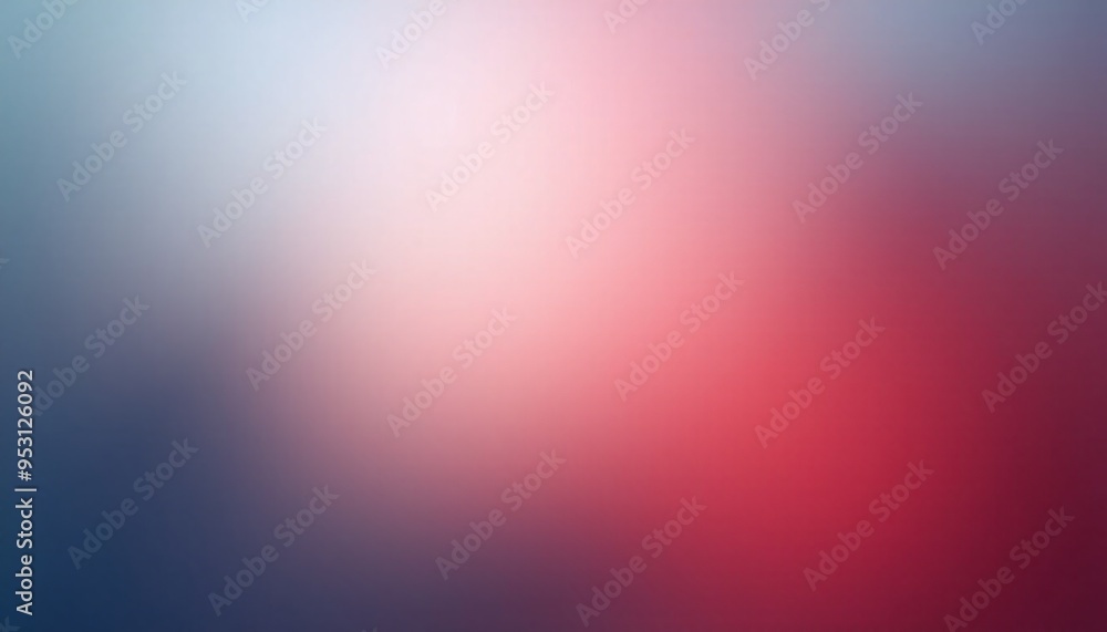 Obraz premium Subtle Labor Day background with a soft gradient of red and blue, creating a calm celebratory atmosphere.