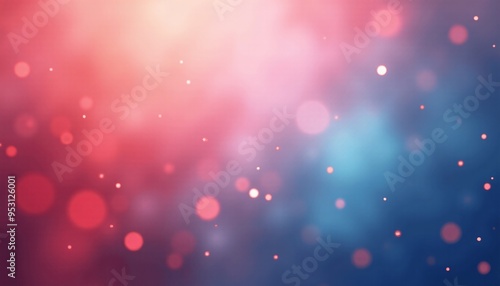 Subtle Labor Day background with a soft gradient of red and blue, creating a calm celebratory atmosphere.