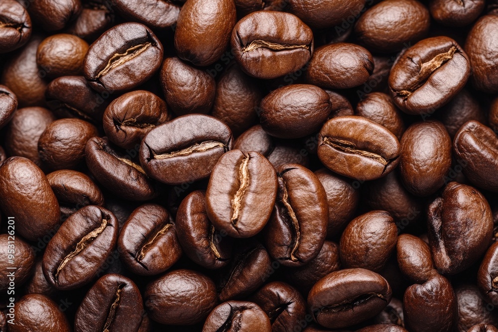 The Rich Aroma of Freshly Roasted Coffee Beans: A Close-Up Perspective The Rich Aroma of Freshly Roasted Coffee Beans: A Close-Up Perspective