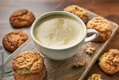 Cozy Coffee and Cookie Delight