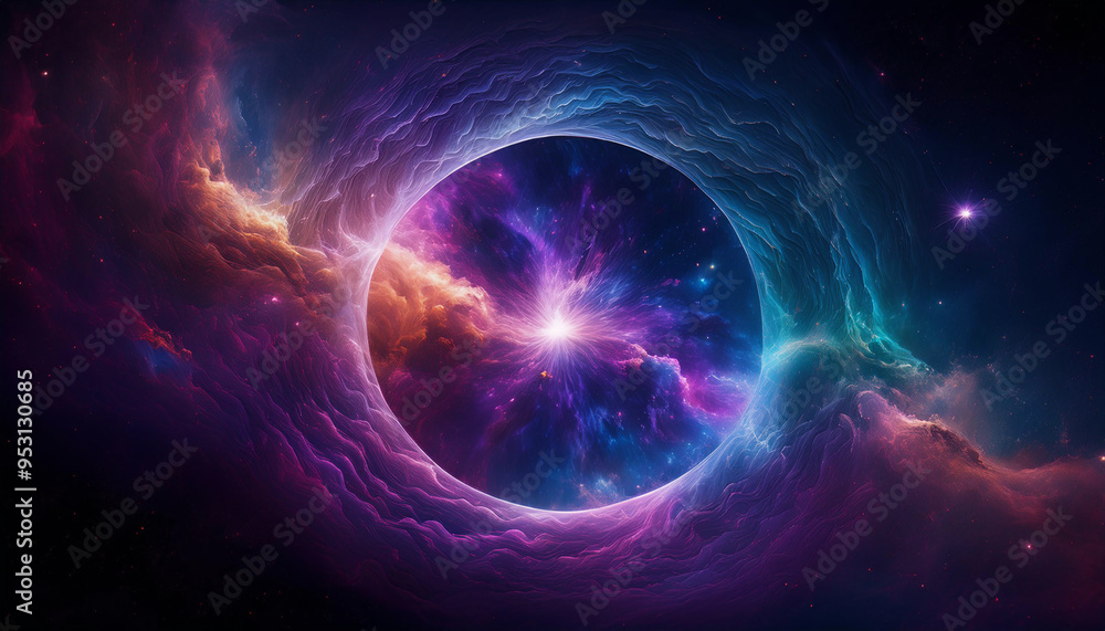 Obraz premium 抽象的イメージ