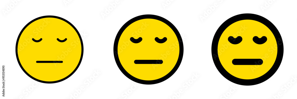 Editable bored expression emoticon vector icon. Part of a big icon set family. Part of a big icon set family. Perfect for web and app interfaces, presentations, infographics, etc Editable bored expression emoticon vector icon. Part of a big icon set family. Part of a big icon set family. Perfect for web and app interfaces, presentations, infographics, etc
