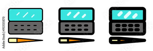 Editable blusher vector icon. Cosmetics, makeup, skincare, beauty. Part of a big icon set family. Perfect for web and app interfaces, presentations, infographics, etc