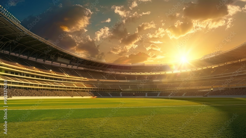 Stadium Sunset Stadium Sunset