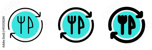 Editable food processing, processing order vector icon. Part of a big icon set family. Perfect for web and app interfaces, presentations, infographics, etc