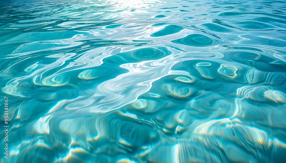 Abstract water texture with swirling patterns and gentle waves, creating a dynamic background with ample copy space for text, perfect for aquatic-themed designs and creative visuals Abstract water texture with swirling patterns and gentle waves, creating a dynamic background with ample copy space for text, perfect for aquatic-themed designs and creative visuals