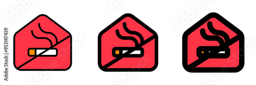 Editable no smoking room vector icon. Part of a big icon set family. Perfect for web and app interfaces, presentations, infographics, etc