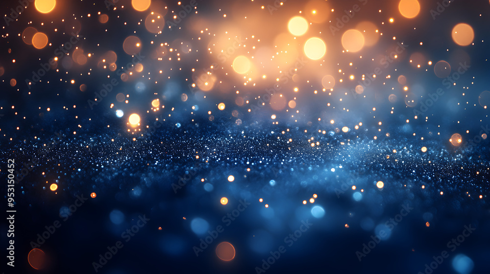 Festlicher Hintergrund mit Bokeh, made by AI Festlicher Hintergrund mit Bokeh, made by AI