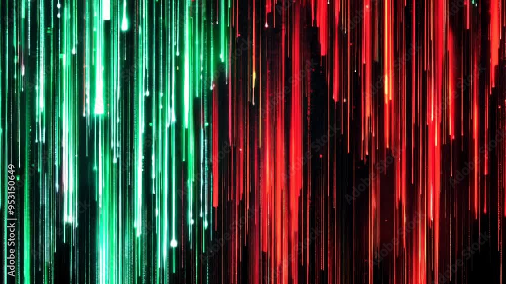 Abstract Digital Binary Code Background Abstract Digital Binary Code Background