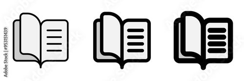 Editable flip previous page vector icon. Part of a big icon set family. Perfect for web and app interfaces, presentations, infographics, etc