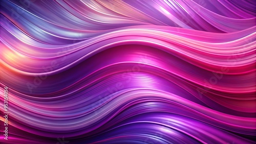 Abstract purple and pink swirling waves background representing movement, fluidity, energy, and serenity