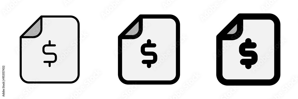 Editable financial document vector icon. Part of a big icon set family. Finance, business, investment, accounting. Perfect for web and app interfaces, presentations, infographics, etc Editable financial document vector icon. Part of a big icon set family. Finance, business, investment, accounting. Perfect for web and app interfaces, presentations, infographics, etc