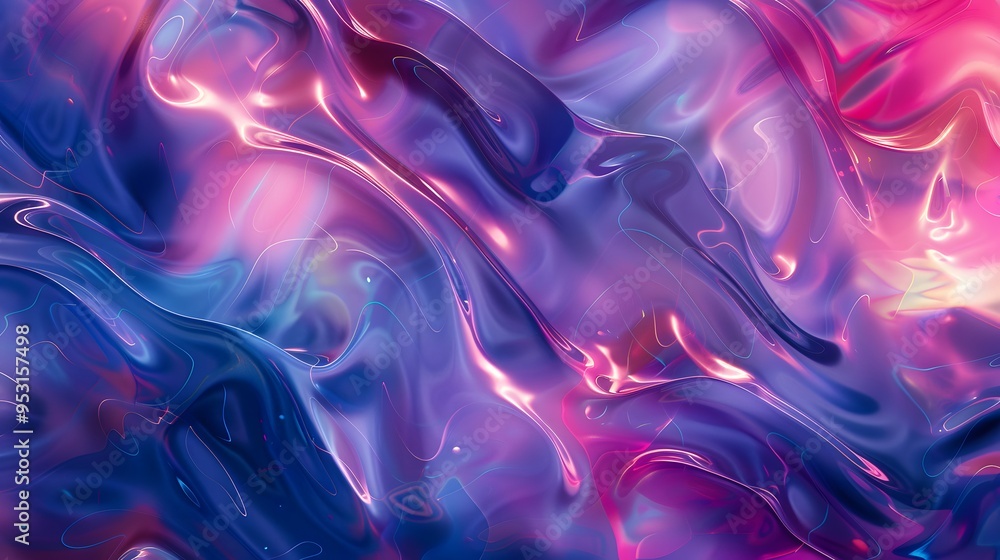 captivating abstract composition with fluid, wavy patterns in a spectrum captivating abstract composition with fluid, wavy patterns in a spectrum