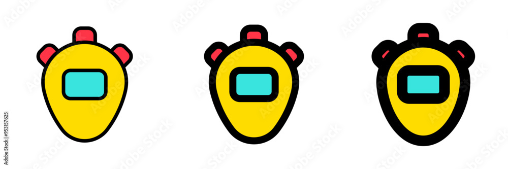 Fototapeta premium Editable stopwatch vector icon. Part of a big icon set family. Perfect for web and app interfaces, presentations, infographics, etc