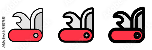 Editable multitool vector icon. Part of a big icon set family. Perfect for web and app interfaces, presentations, infographics, etc
