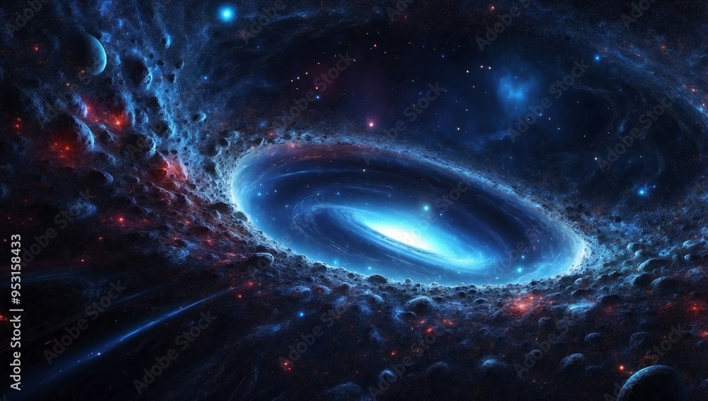 planet in space planet in space