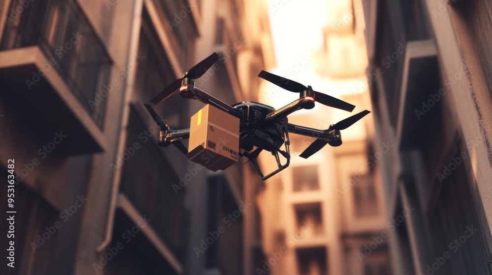 Drone Delivery in Urban Environment Drone Delivery in Urban Environment