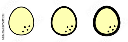 Editable egg vector icon. Part of a big icon set family. Perfect for web and app interfaces, presentations, infographics, etc
