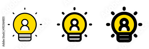 Editable lightbulb, innovation vector icon. Part of a big icon set family. Perfect for web and app interfaces, presentations, infographics, etc