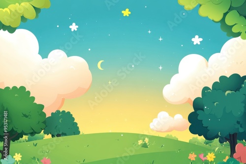 kiddies background design