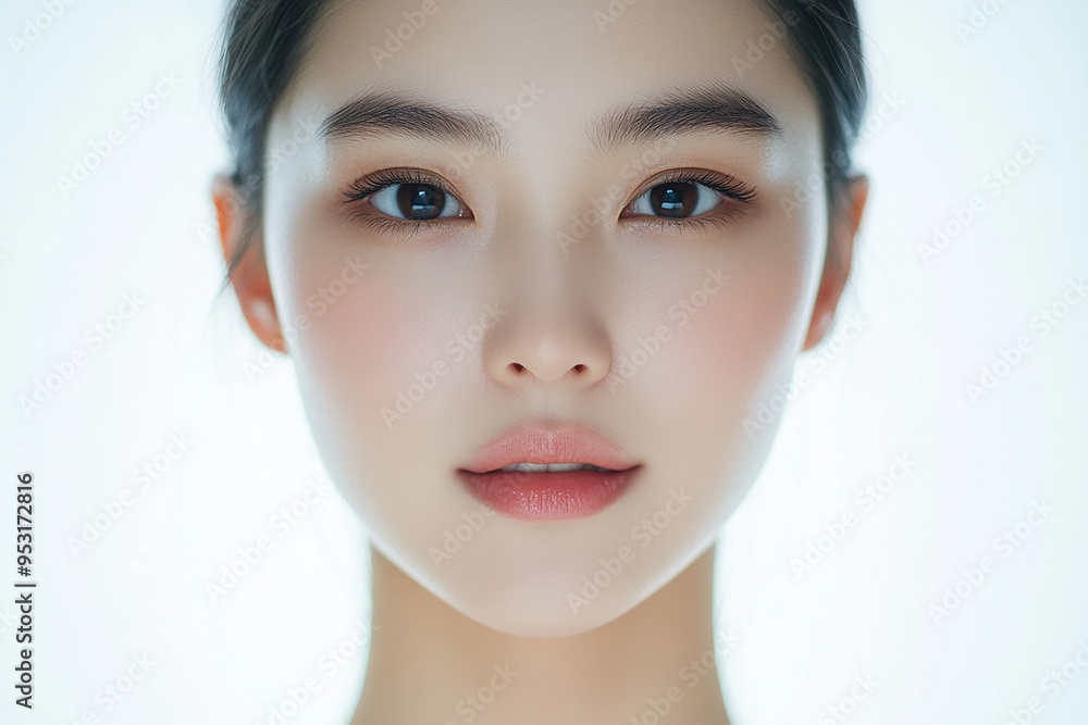 Close up portrait of a woman Close up portrait of a woman