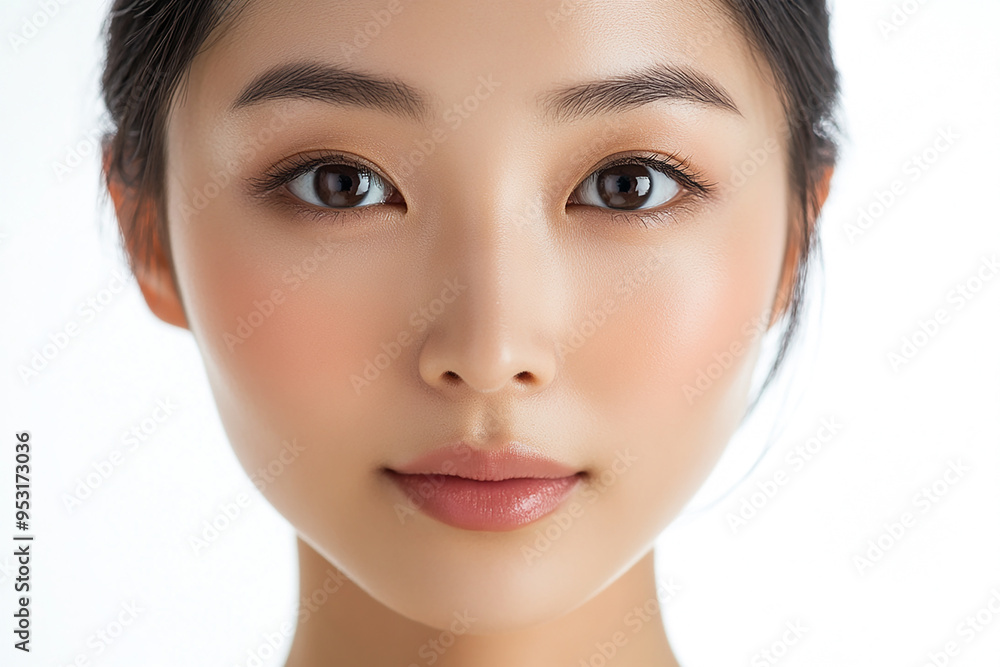 Close up portrait of a woman Close up portrait of a woman