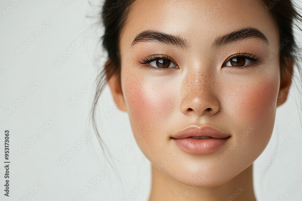 Close up portrait of a woman