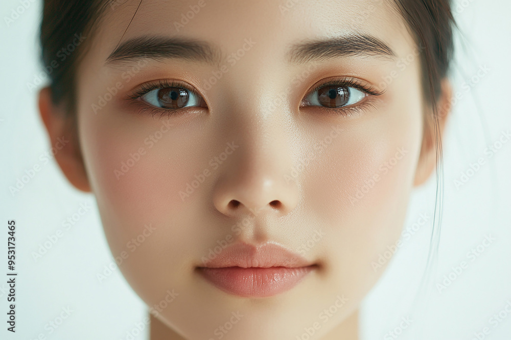 Close up portrait of a woman