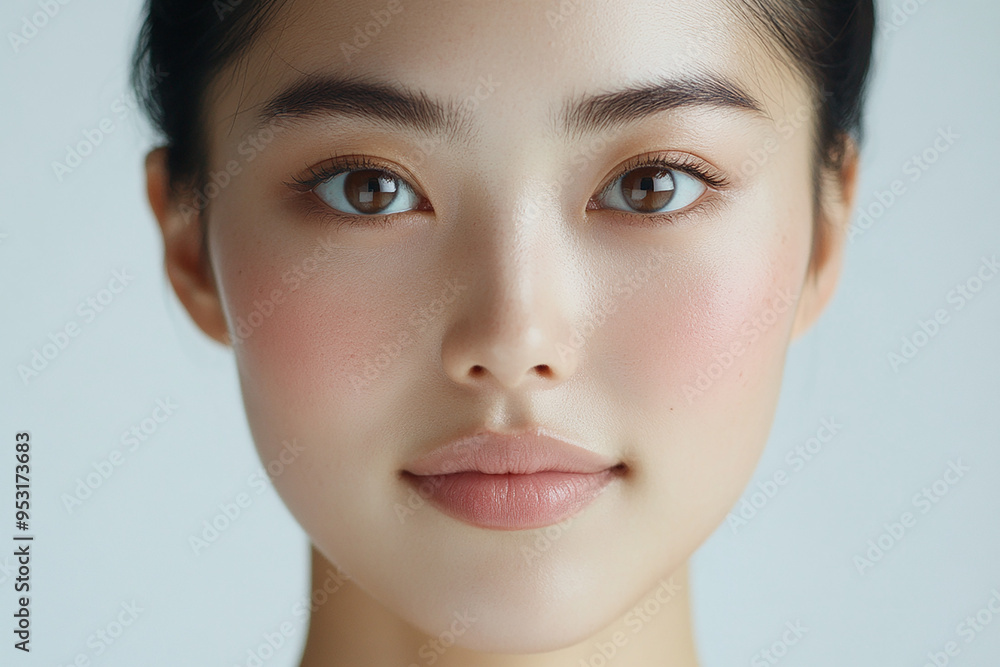 Close up portrait of a woman Close up portrait of a woman