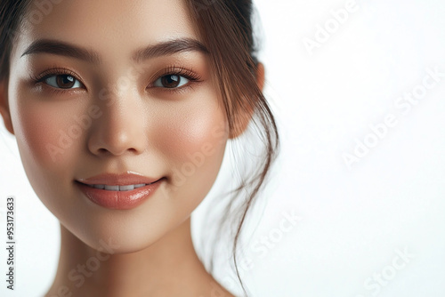 Close up portrait of a woman