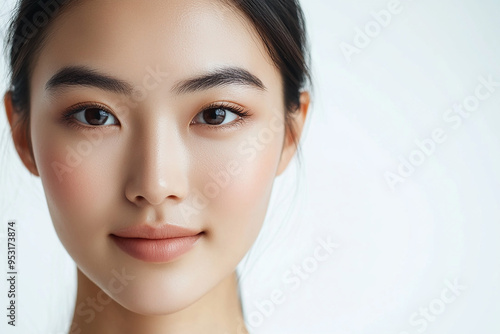 Close up portrait of a woman