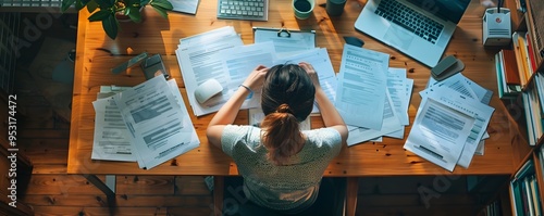 Woman Navigating Career Cha...