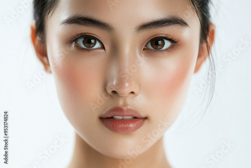 Close up portrait of a woman