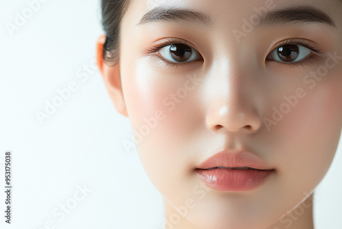 Close up portrait of a woman