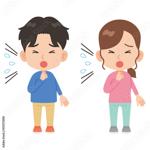 咳　男女セット