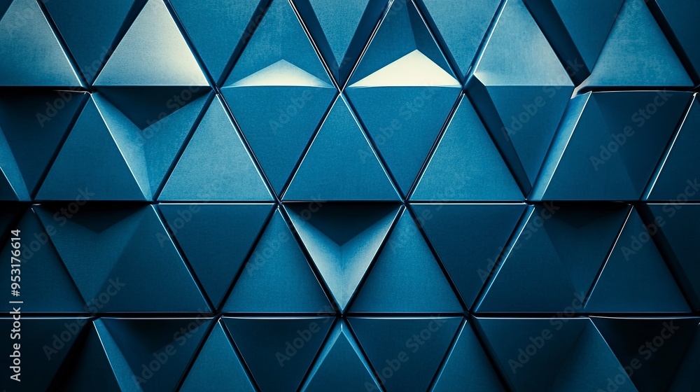 Wallpaper Blue Triangle Texture. HD realistic. Wallpaper Blue Triangle Texture. HD realistic.